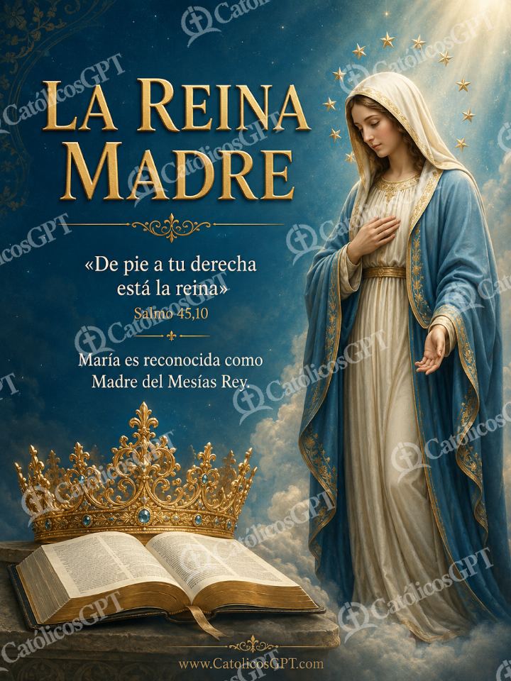 Imagen católica de Maria Reina Asuncion de la Virgen - Maria reina madre del Mesias — Virgen María