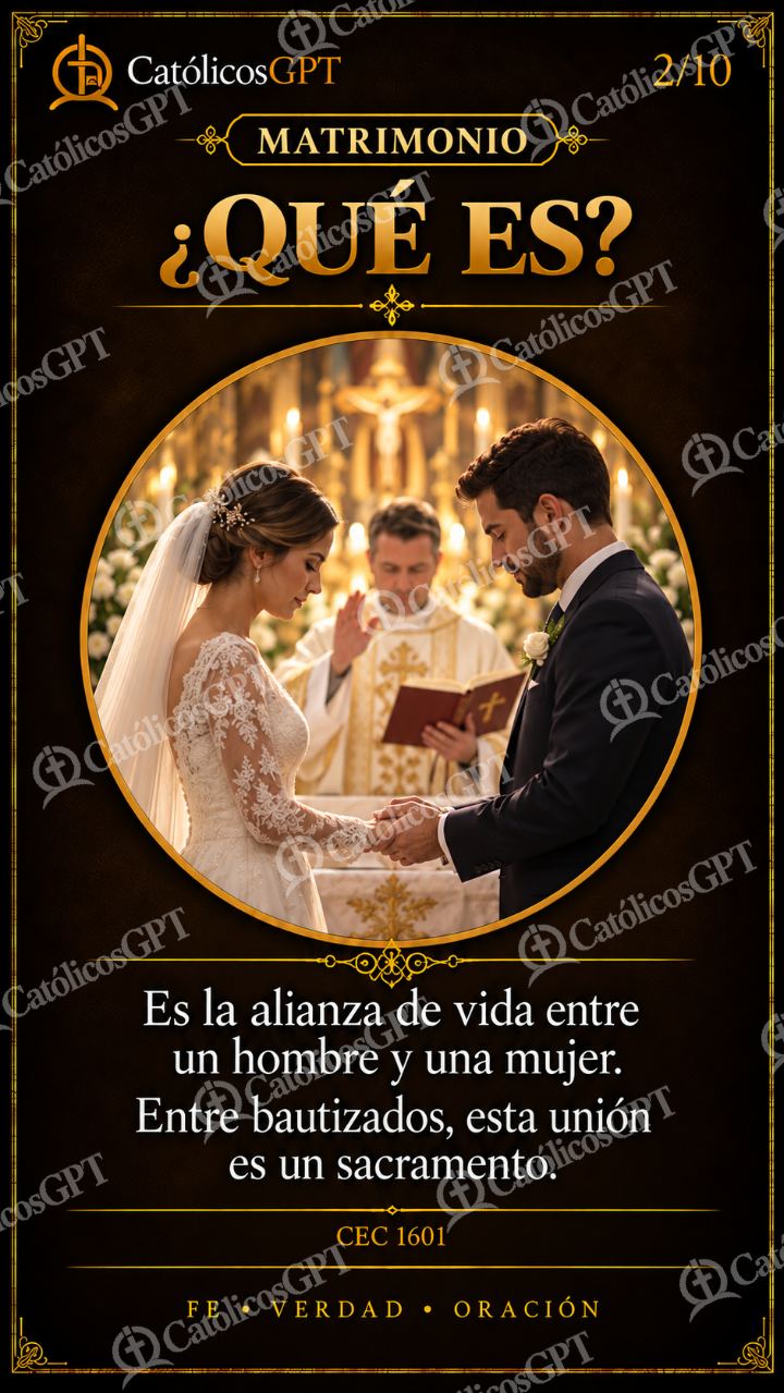 Imagen católica de Matrimonio 02 CatolicosGPT 9x16 — Formación católica