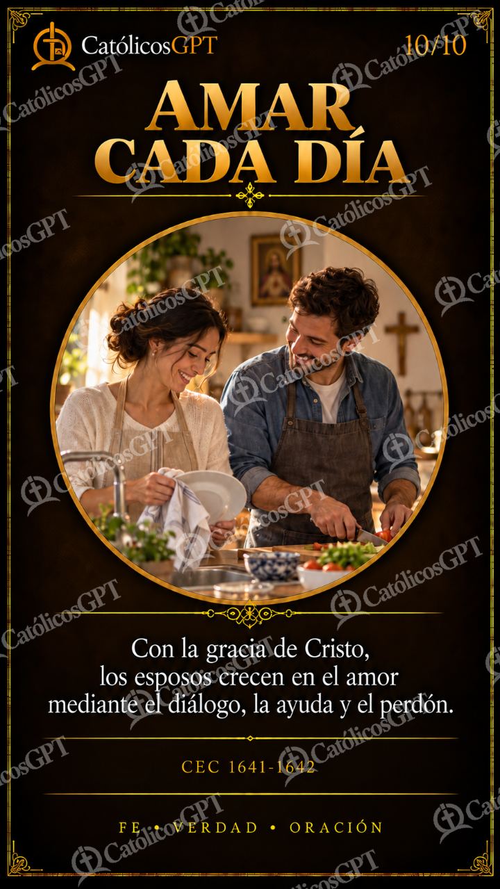 Imagen católica de Matrimonio 10 CatolicosGPT 9x16 — Formación católica