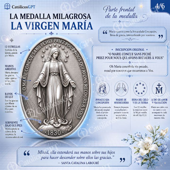 Imagen católica de medalla-milagrosa-4a — Formación católica
