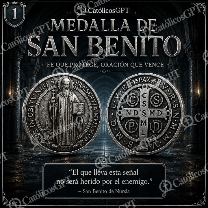 Imagen católica de medalla-san-benito-1 — Santos y arcángeles