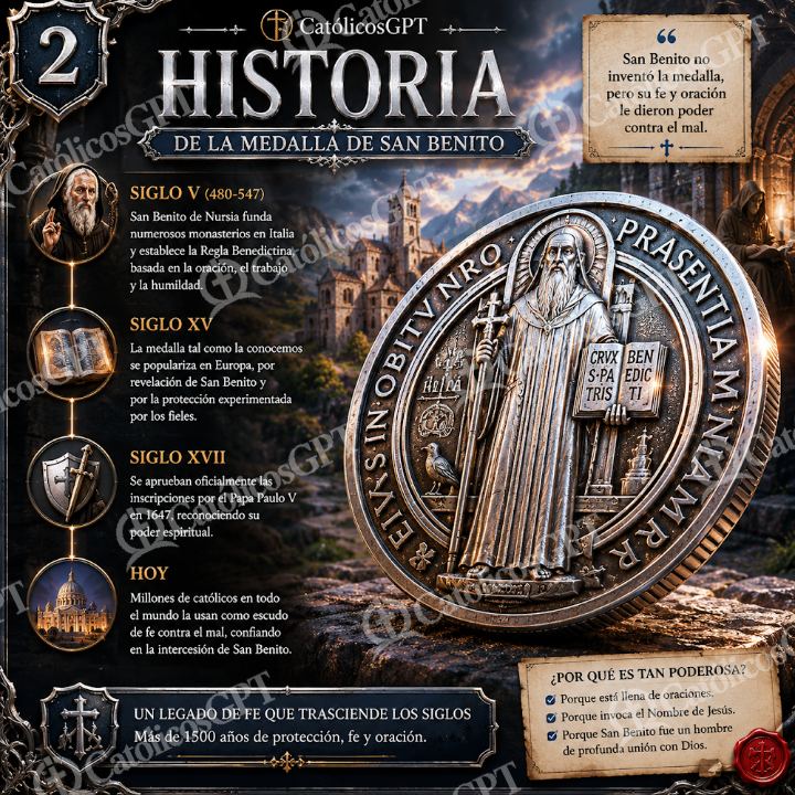 Imagen católica de medalla-san-benito-2 — Santos y arcángeles