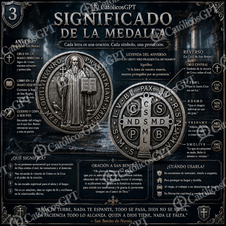 Imagen católica de medalla-san-benito-3a — Santos y arcángeles