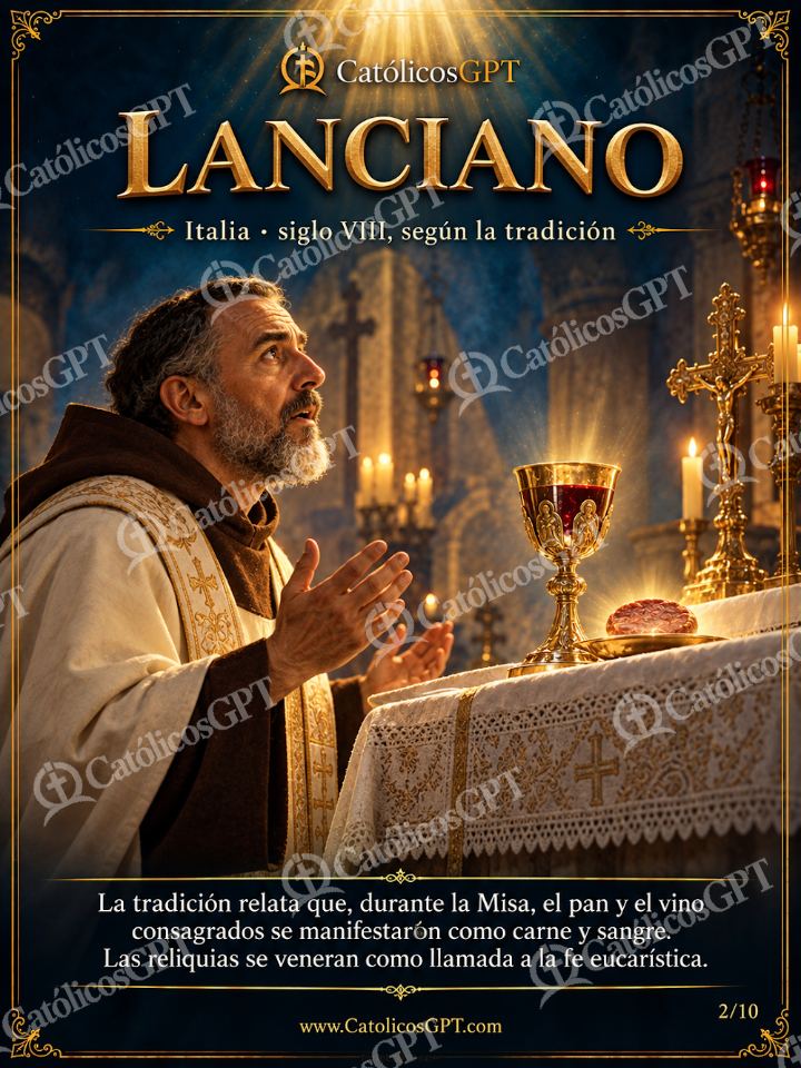 Imagen católica de Milagros Eucaristicos 02 de 10 — Sacramentos