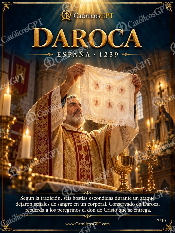 Imagen católica de Milagros Eucaristicos 07 de 10 — Sacramentos