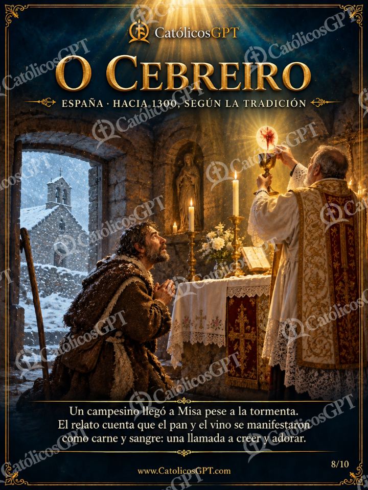 Imagen católica de Milagros Eucaristicos 08 de 10 — Sacramentos