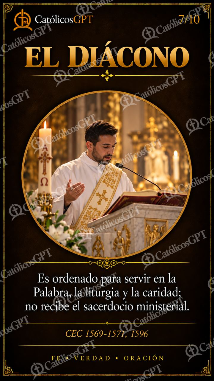 Imagen católica de Orden Sacerdotal 07 CatolicosGPT 9x16 — Formación católica