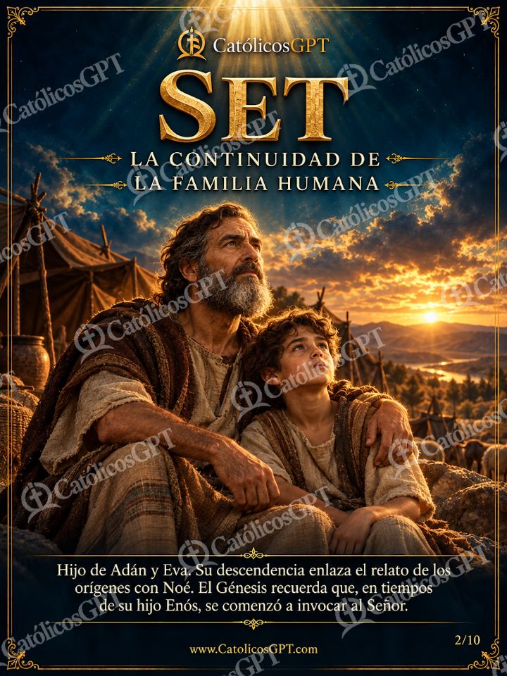 Imagen católica de Patriarcas Antiguo Testamento 02 Set — Formación católica