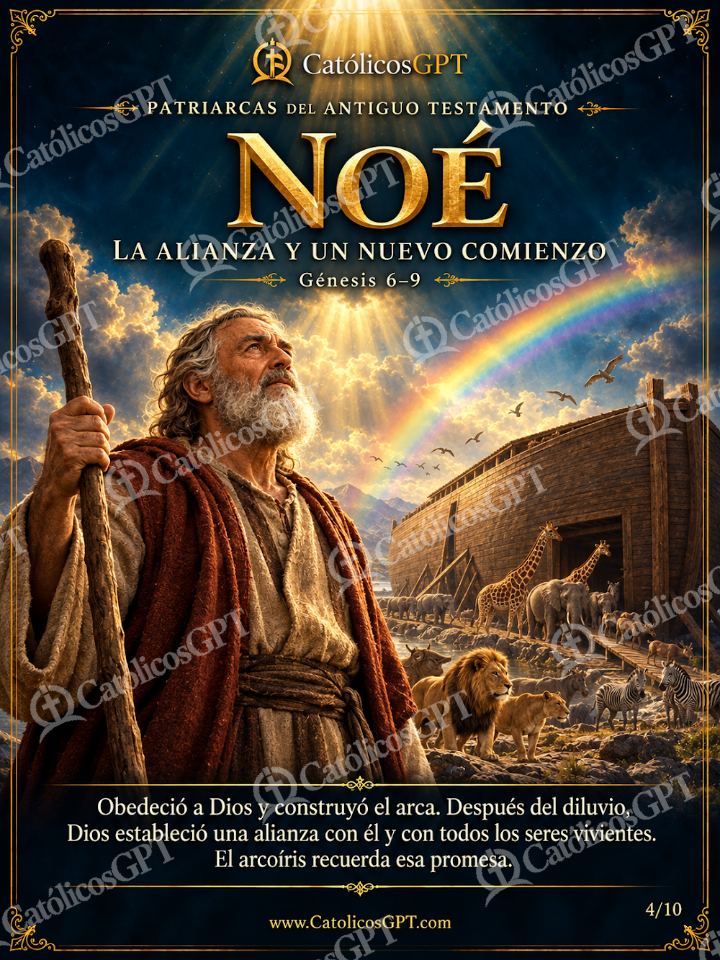 Imagen católica de Patriarcas Antiguo Testamento 04 Noe — Formación católica