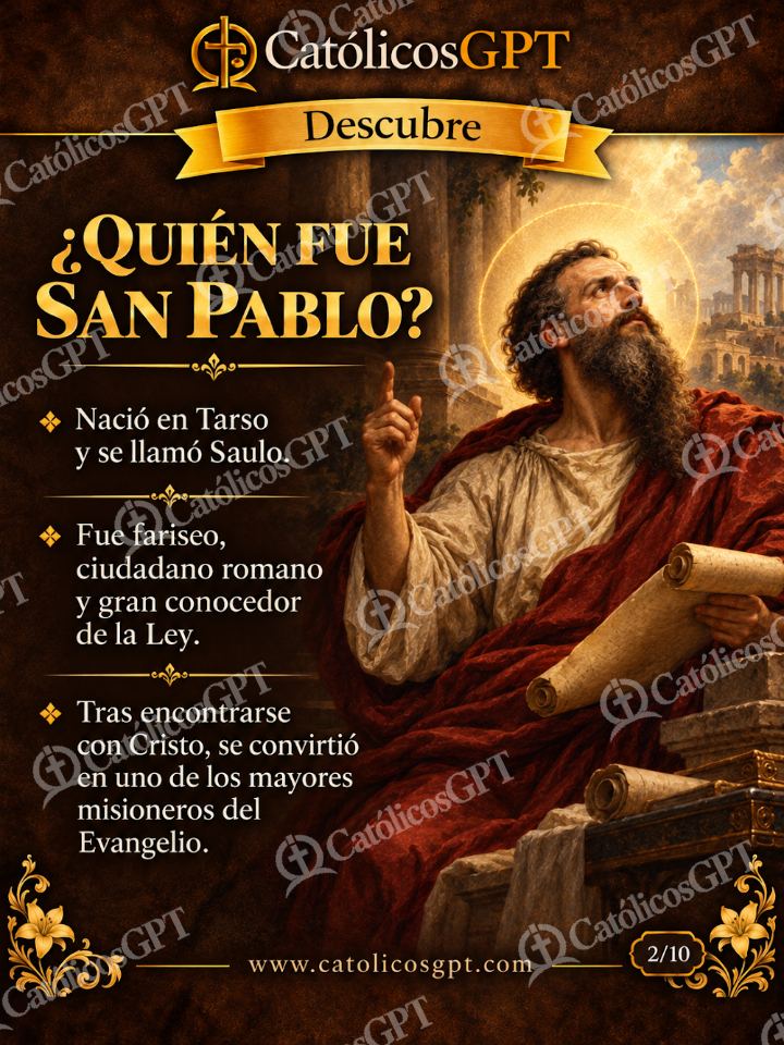 Imagen católica de Quién fue san pablo — Vidas de Santos