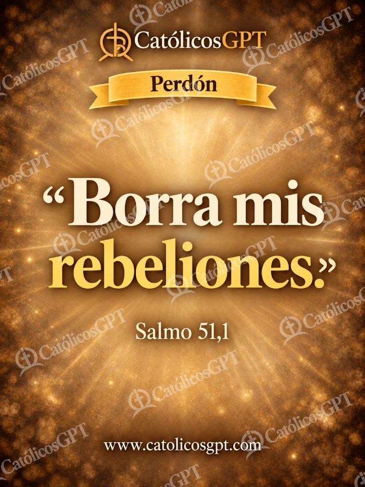 Imagen católica de QUOTE 052 PERDON SALMO 51 1 — Formación católica