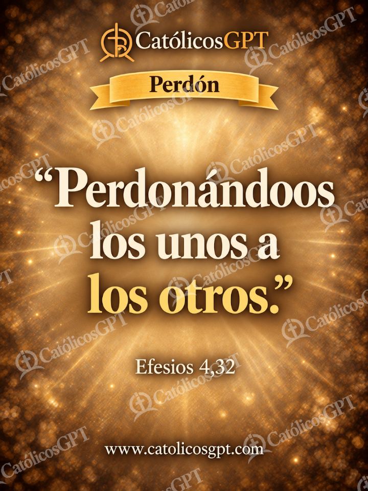 Imagen católica de QUOTE 058 PERDON EFESIOS 4 32 — Formación católica