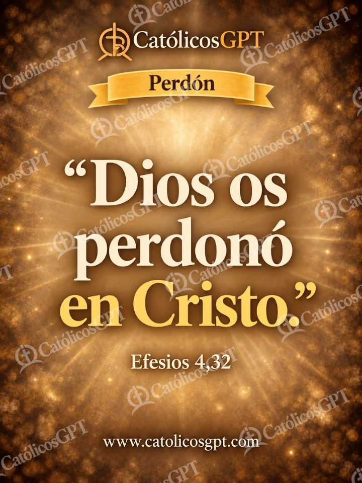 Imagen católica de QUOTE 059 PERDON EFESIOS 4 32 — Formación católica