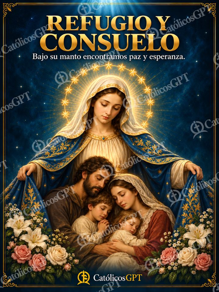 Imagen católica de Refugio y Consuelo — Formación católica