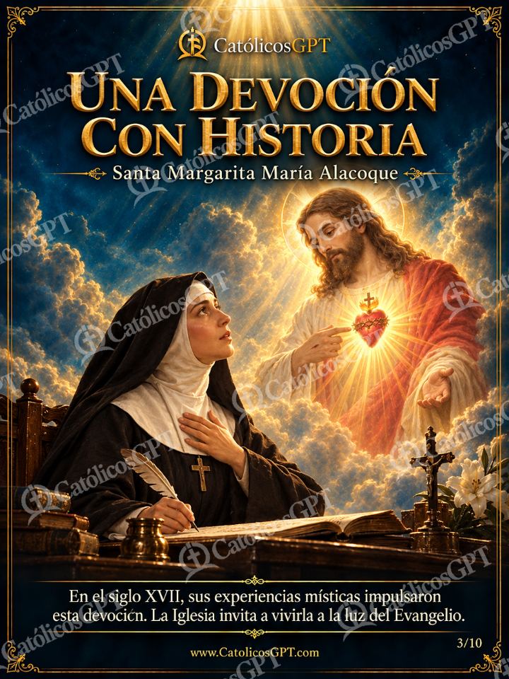 Imagen católica de Sagrado Corazon Jesus Nueve Primeros Viernes 03 CatolicosGPT — Oración y devociones
