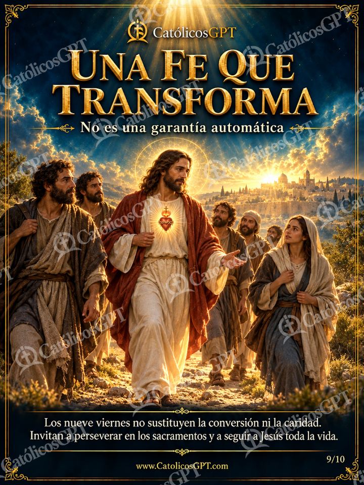 Imagen católica de Sagrado Corazon Jesus Nueve Primeros Viernes 09 CatolicosGPT — Oración y devociones
