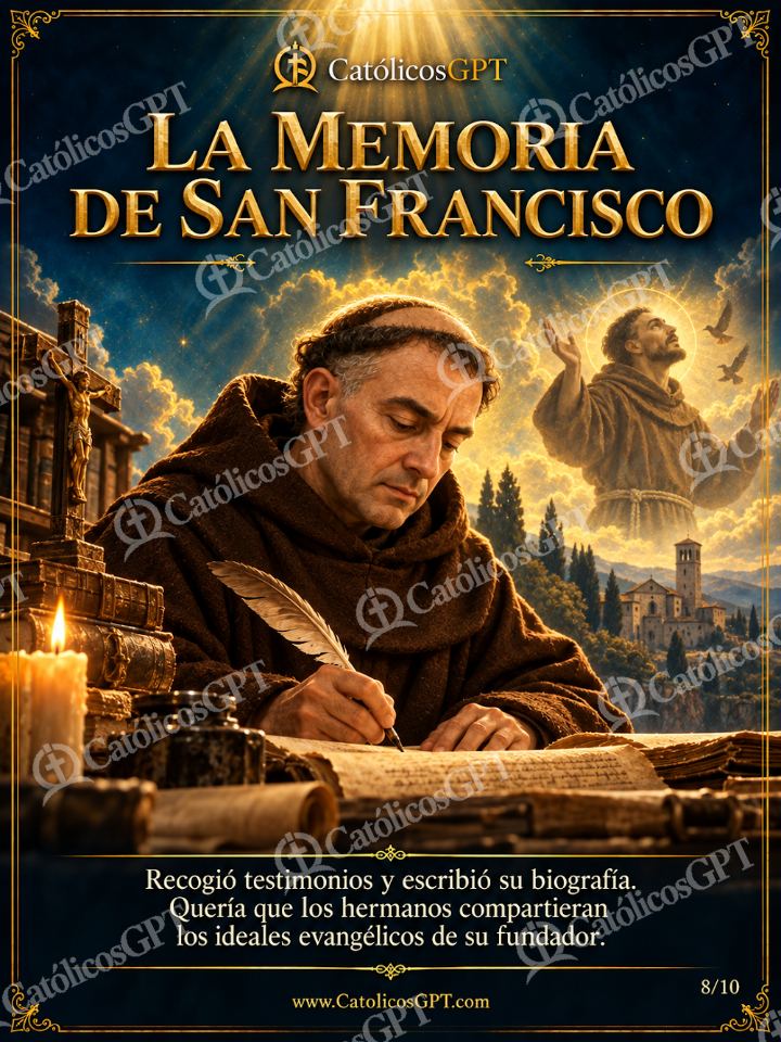 Imagen católica de San Buenaventura 08 LA MEMORIA DE SAN FRANCISCO — Santos y arcángeles