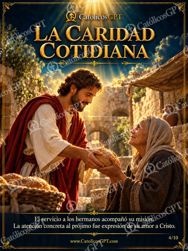 Imagen católica de San Esteban 04 LA CARIDAD COTIDIANA — Santos y arcángeles