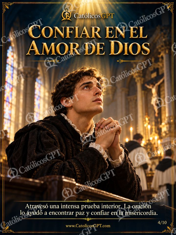 Imagen católica de San Francisco de Sales 04 CONFIAR EN EL AMOR DE DIOS — Santos y arcángeles
