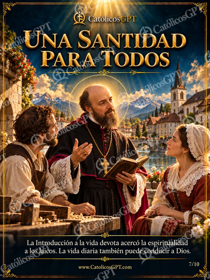 Imagen católica de San Francisco de Sales 07 UNA SANTIDAD PARA TODOS — Santos y arcángeles