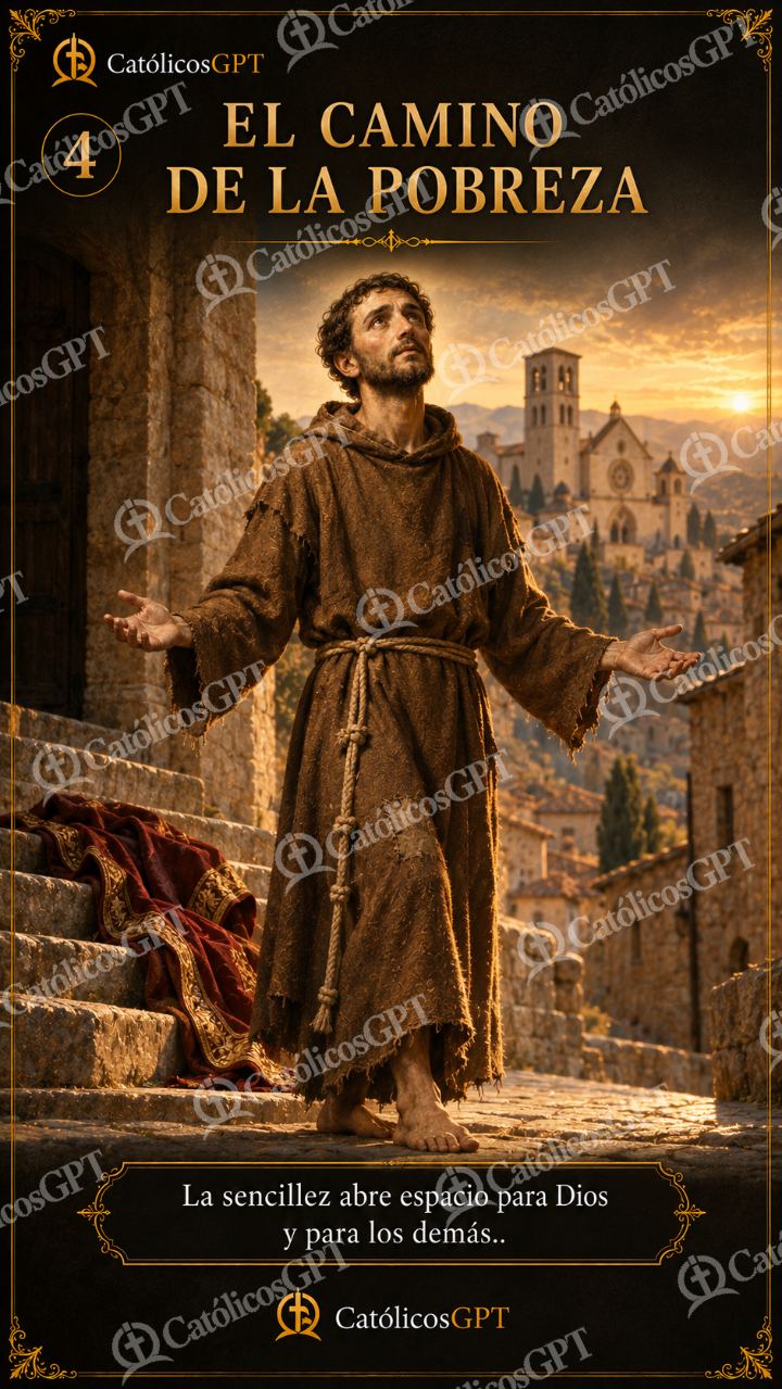 Imagen católica de San Francisco Pobreza Evangelica — Santos y arcángeles