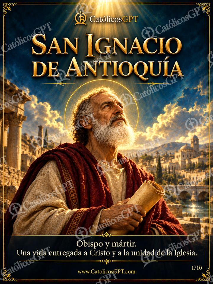 Imagen católica de San Ignacio de Antioquia 01 de 10 — Santos y arcángeles