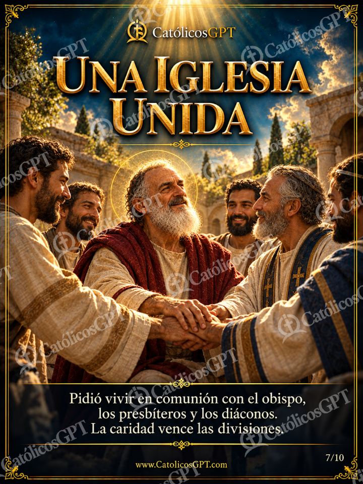 Imagen católica de San Ignacio de Antioquia 07 de 10 — Santos y arcángeles