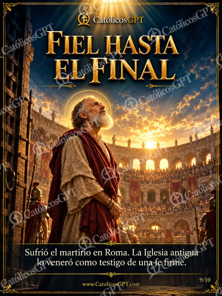 Imagen católica de San Ignacio de Antioquia 09 de 10 — Santos y arcángeles