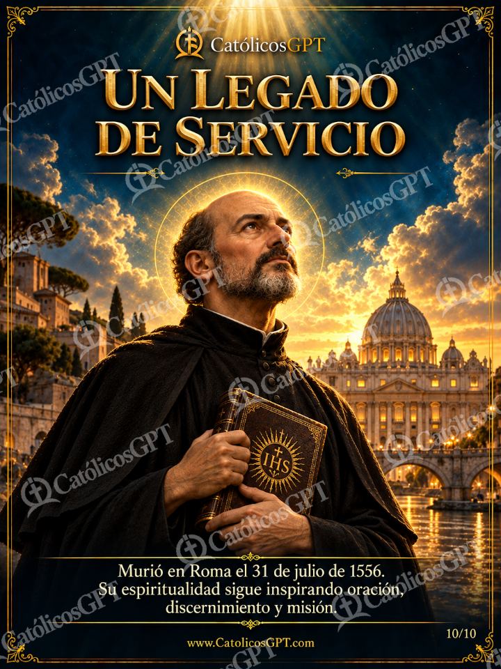 Imagen católica de San Ignacio de Loyola 10 UN LEGADO DE SERVICIO — Santos y arcángeles