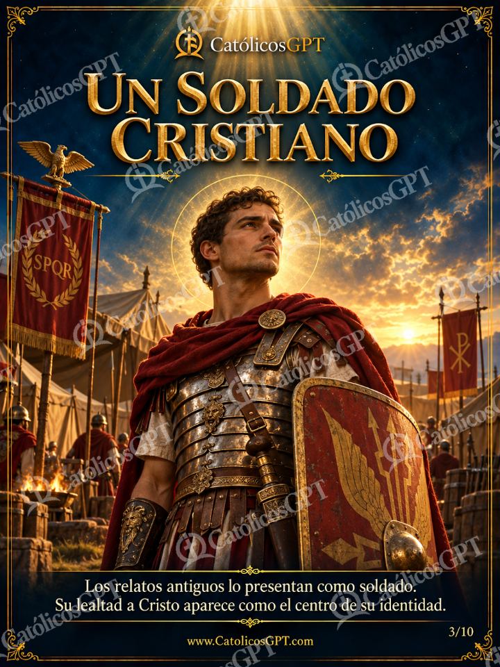 Imagen católica de San Jorge 03 UN SOLDADO CRISTIANO — Santos y arcángeles