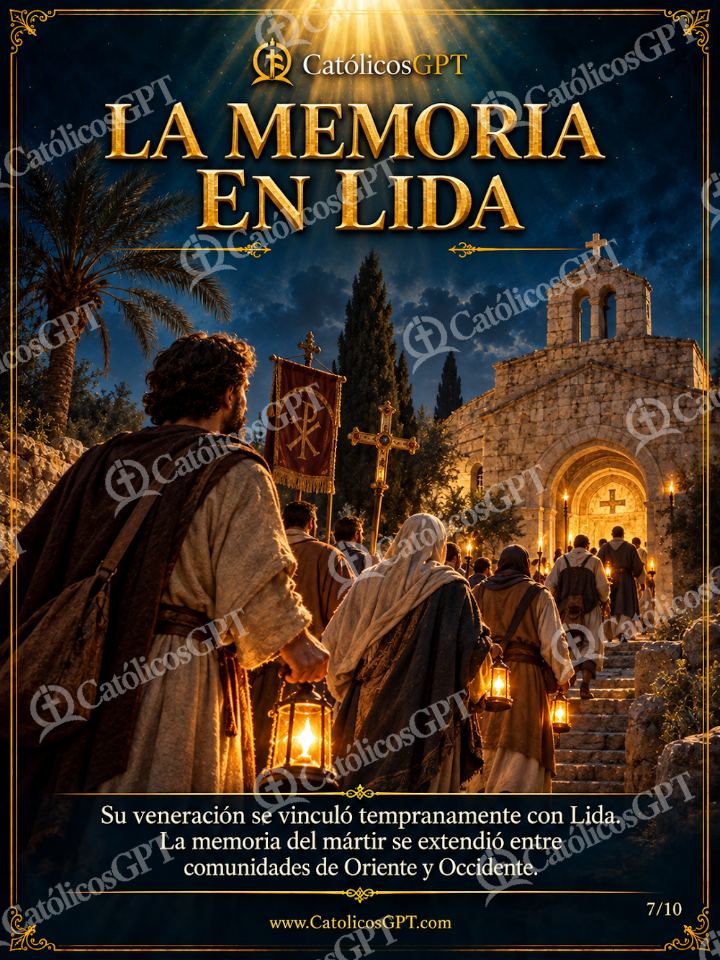 Imagen católica de San Jorge 07 LA MEMORIA EN LIDA — Santos y arcángeles