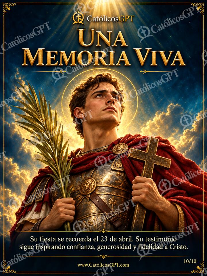 Imagen católica de San Jorge 10 UNA MEMORIA VIVA — Santos y arcángeles