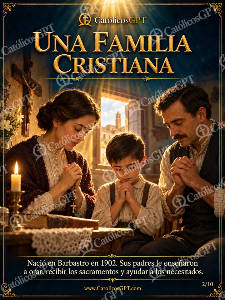Imagen católica de San Josemaria Escriva 02 UNA FAMILIA CRISTIANA — Virgen María
