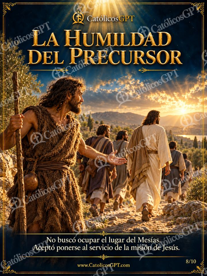 Imagen católica de San Juan Bautista 08 LA HUMILDAD DEL PRECURSOR — Sacramentos
