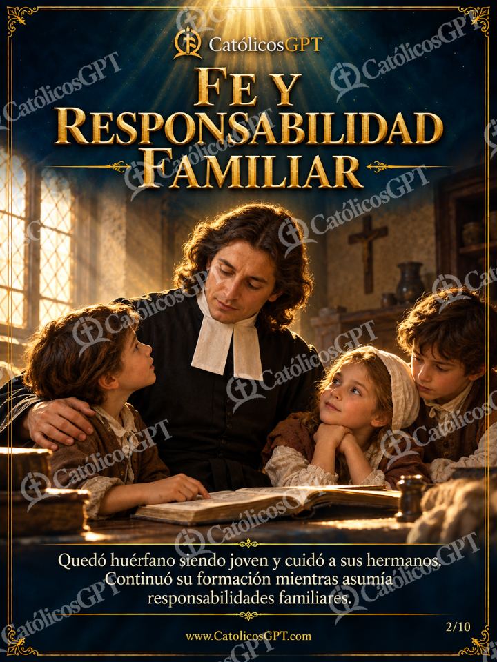 Imagen católica de San Juan Bautista de la Salle 02 FE Y RESPONSABILIDAD FAMILIAR — Sacramentos