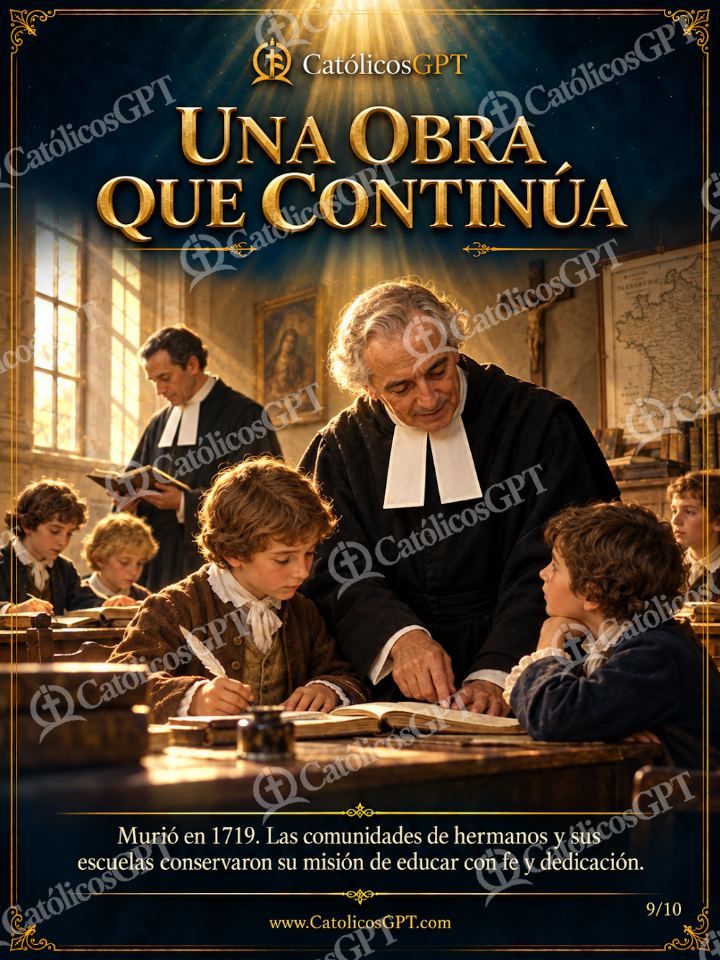 Imagen católica de San Juan Bautista de la Salle 09 UNA OBRA QUE CONTINUA — Sacramentos