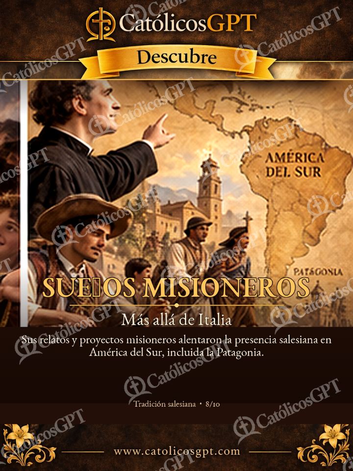 Imagen católica de San Juan Bosco Suenos suenos-misioneros — Vidas de Santos