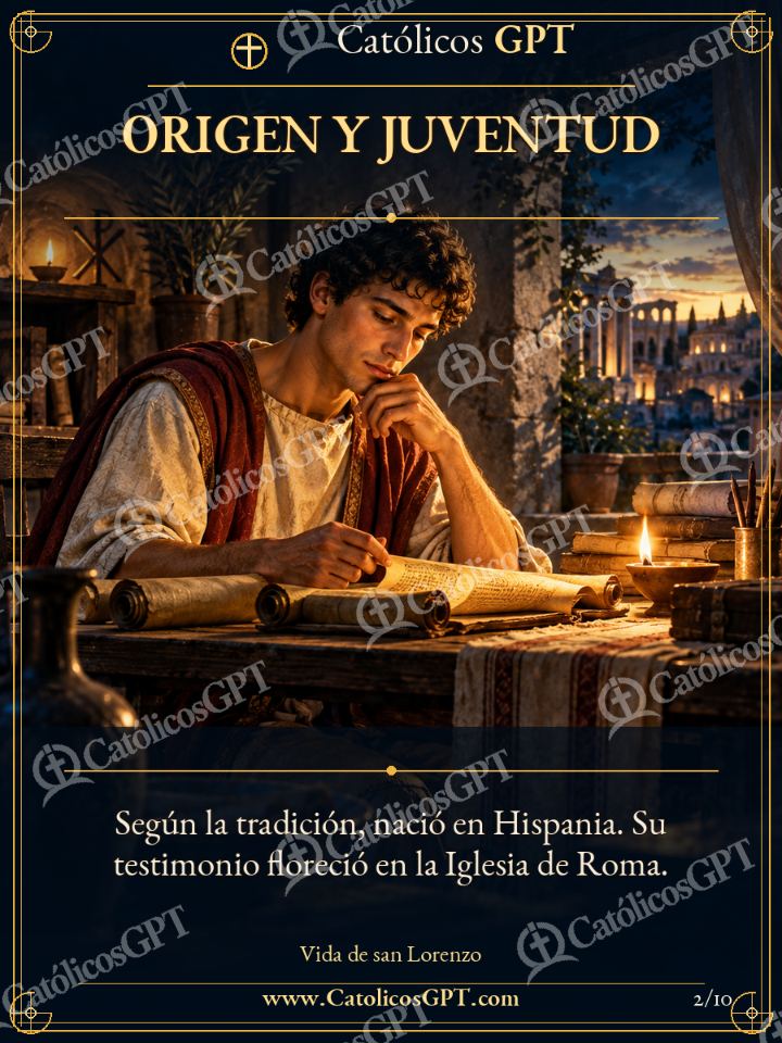 Imagen católica de San Lorenzo 02 de 10 — Santos y arcángeles