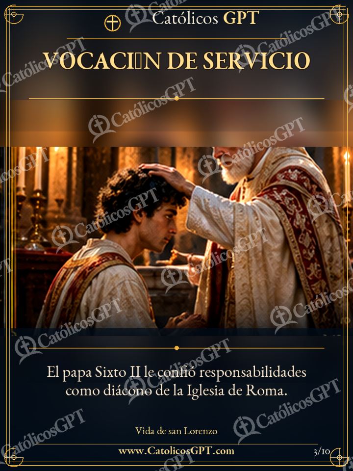 Imagen católica de San Lorenzo 03 de 10 — Santos y arcángeles
