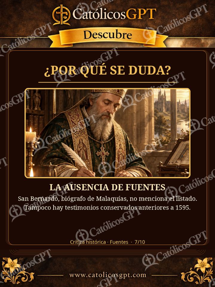 Imagen católica de San Malaquias Carrusel — Vidas de Santos