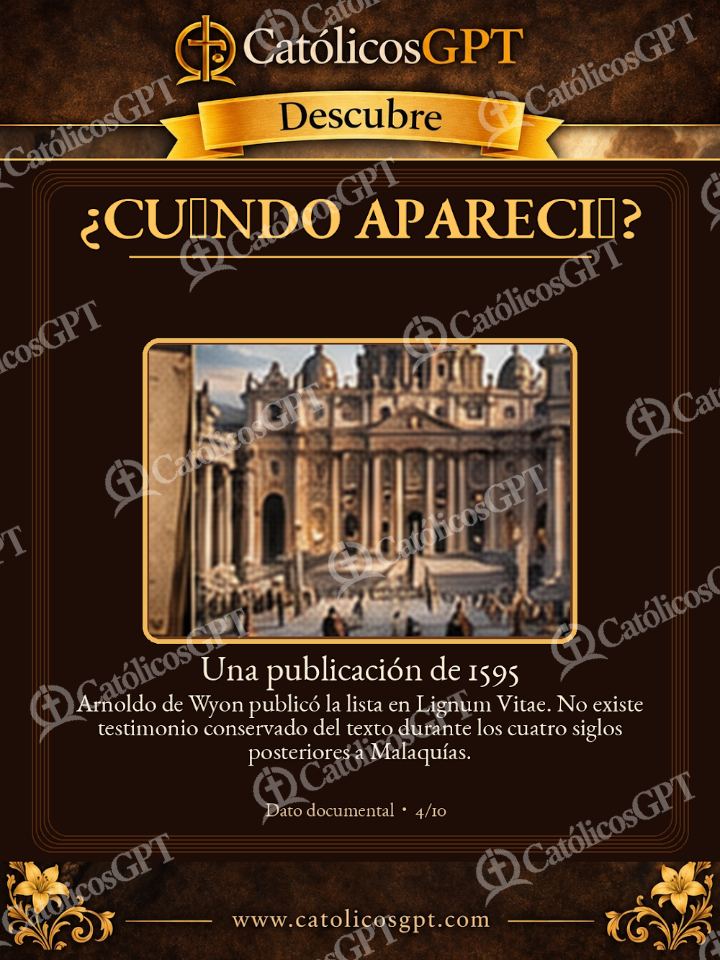 Imagen católica de San Malaquias Profecia Papas cuando-aparecio — Vidas de Santos