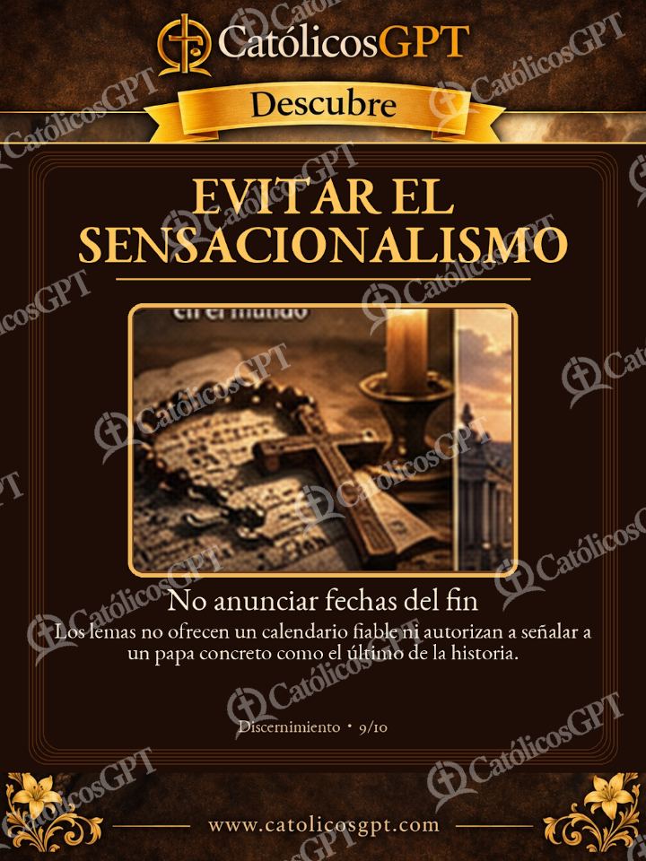 Imagen católica de San Malaquias Profecia Papas evitar-el-sensacionalismo — Vidas de Santos