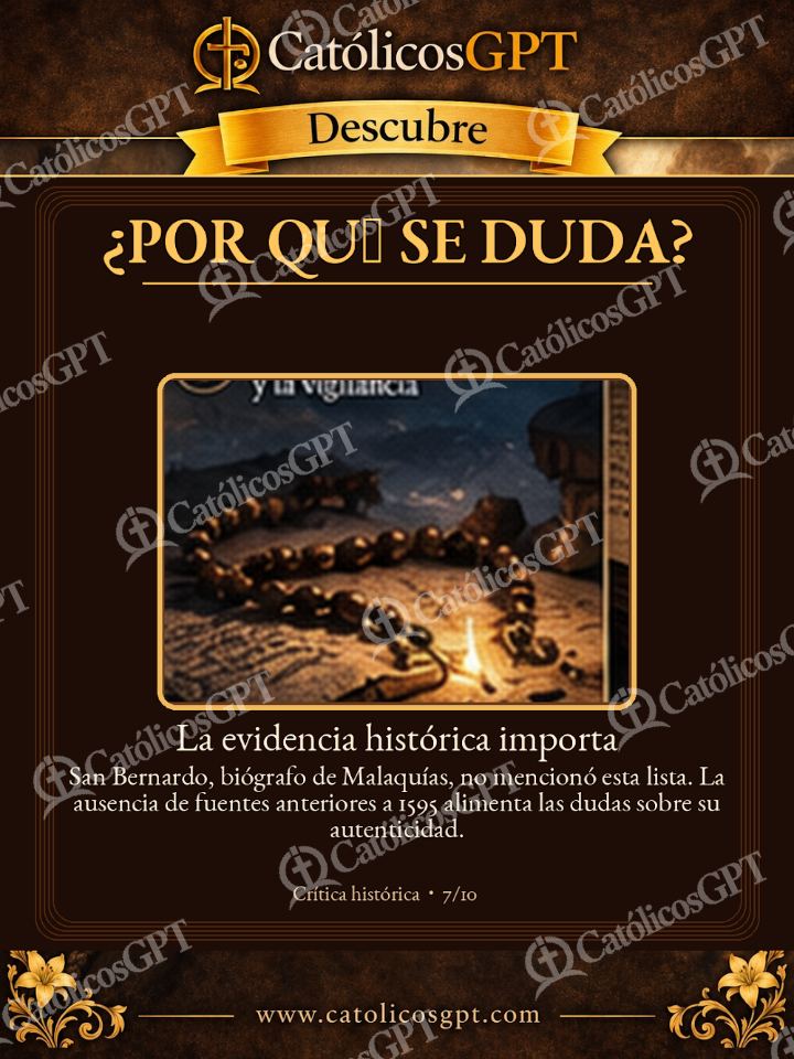 Imagen católica de San Malaquias Profecia Papas por-que-se-duda — Vidas de Santos