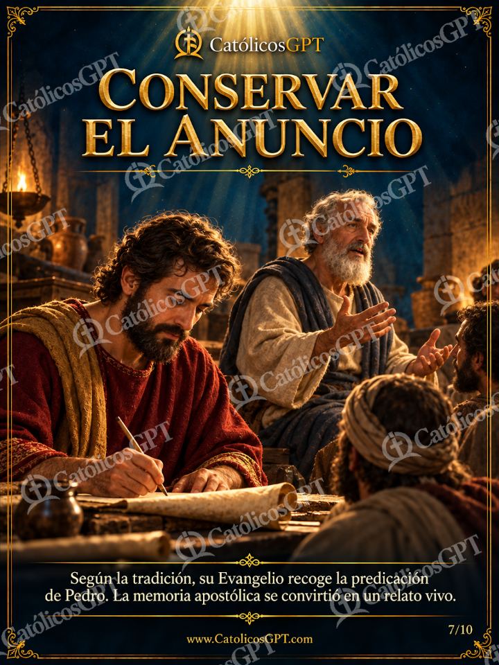 Imagen católica de San Marcos Evangelista 07 CONSERVAR EL ANUNCIO — Santos y arcángeles