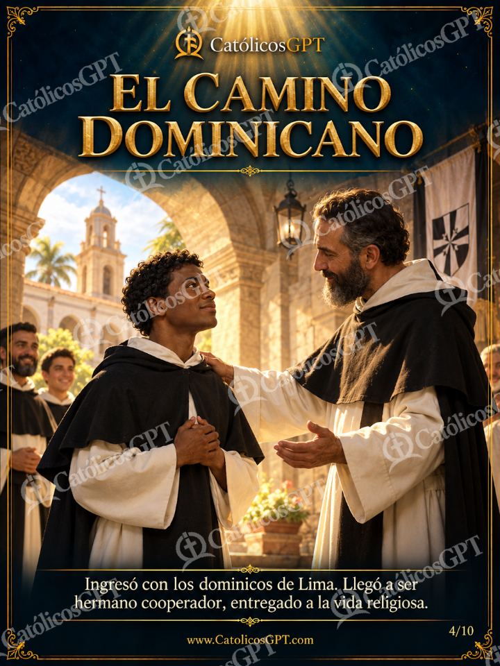 Imagen católica de San Martin de Porres 04 EL CAMINO DOMINICANO — Santos y arcángeles