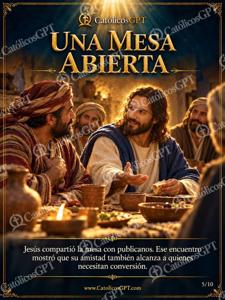 Imagen católica de San Mateo Apostol y Evangelista 05 UNA MESA ABIERTA — Santos y arcángeles