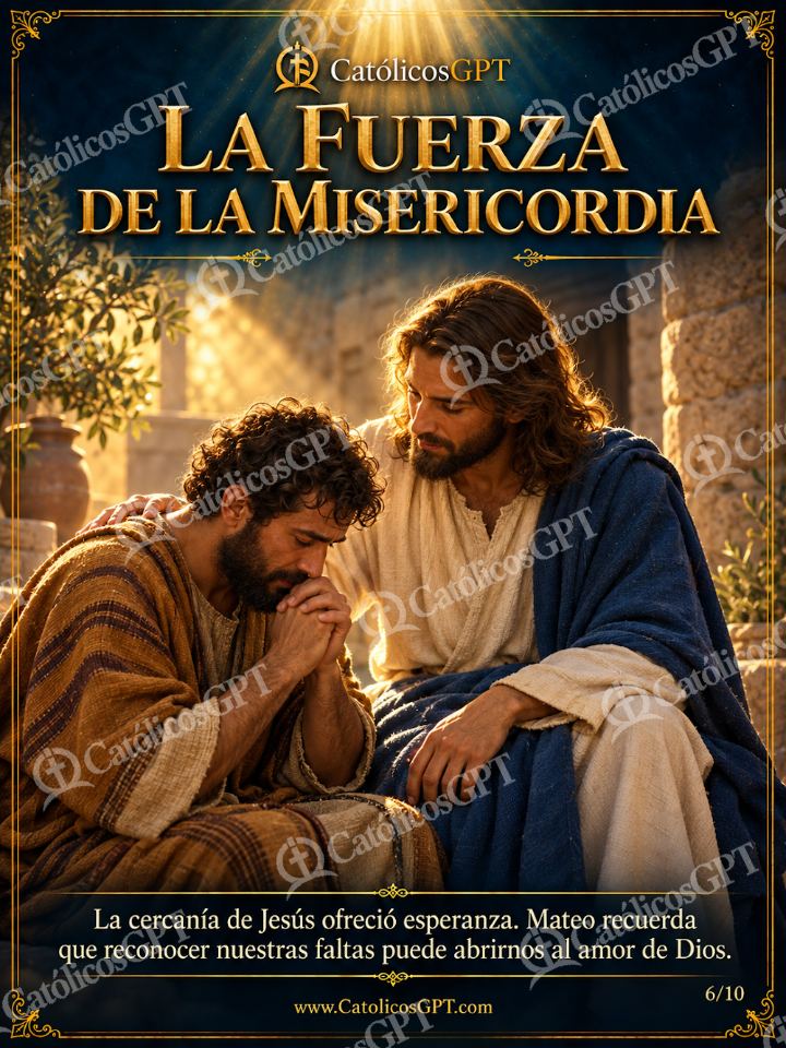 Imagen católica de San Mateo Apostol y Evangelista 06 LA FUERZA DE LA MISERICORDIA — Santos y arcángeles