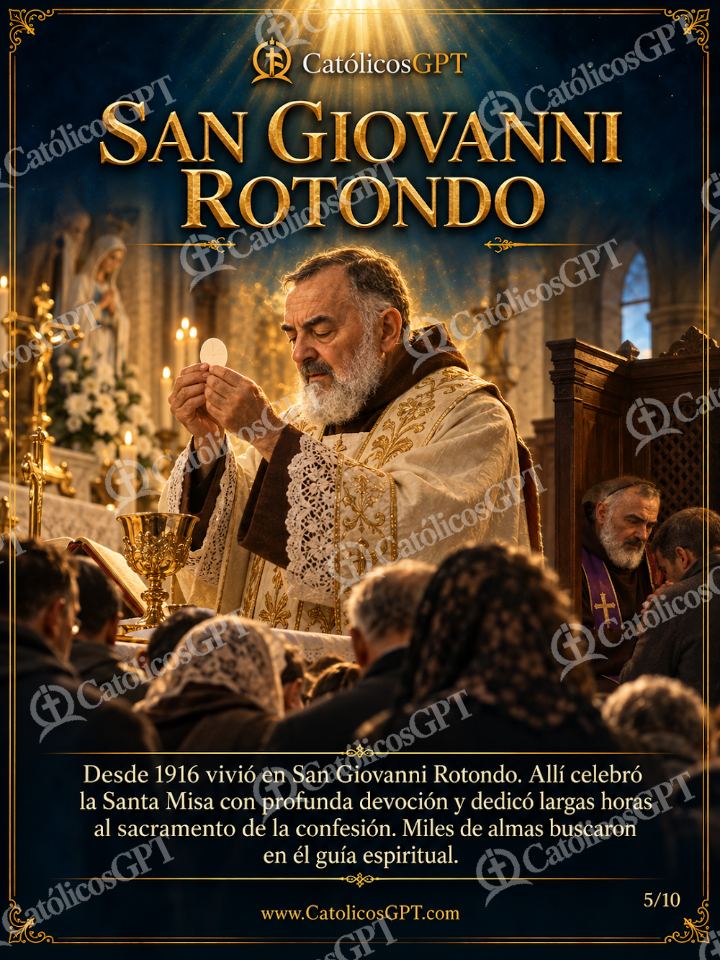 Imagen católica de San Pio de Pietrelcina San Giovanni Rotondo — Santos y arcángeles