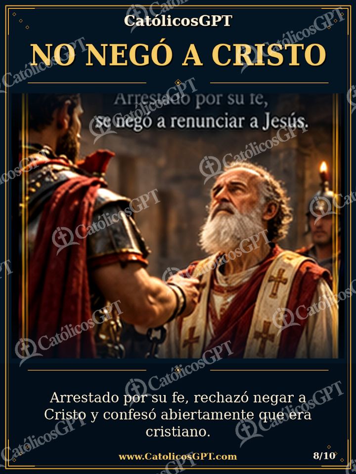 Imagen católica de San Policarpo 08 de 10 — Santos y arcángeles