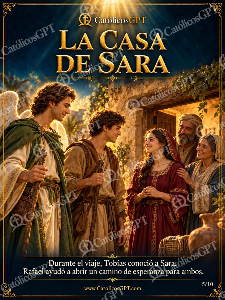 Imagen católica de San Rafael Arcangel 05 LA CASA DE SARA — Santos y arcángeles